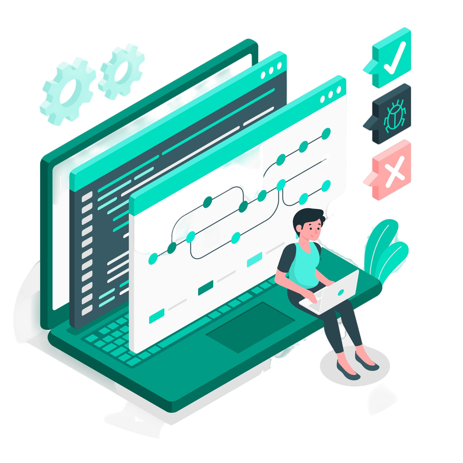 version-control-concept-illustration